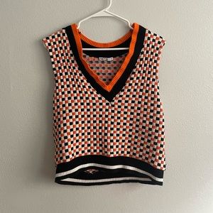 Zara sweater vest